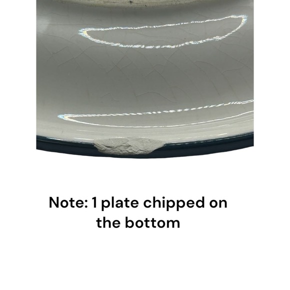 Set of 4 Black Forest Fruits Heritage Mint 10 1/2" diameter with small canister - Picture 6 of 6